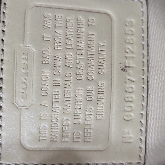 Vintage Coach Metallic Lurex tote - Picture 7 of 11